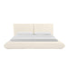 TOV Furniture Romp Cream 100% Recycled Linen Bed