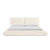 TOV Furniture Romp Cream 100% Recycled Linen Bed