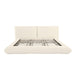 TOV Furniture Romp Cream 100% Recycled Linen Bed