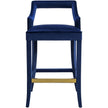 TOV Furniture Tiffany Velvet Counter Stool