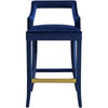 TOV Furniture Tiffany Velvet Counter Stool