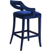 TOV Furniture Tiffany Velvet Counter Stool