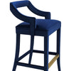 TOV Furniture Tiffany Velvet Counter Stool