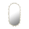 TOV Furniture Bubbles Ivory Oval Wall Mirror