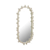 TOV Furniture Bubbles Ivory Oval Wall Mirror