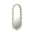 TOV Furniture Bubbles Ivory Oval Wall Mirror