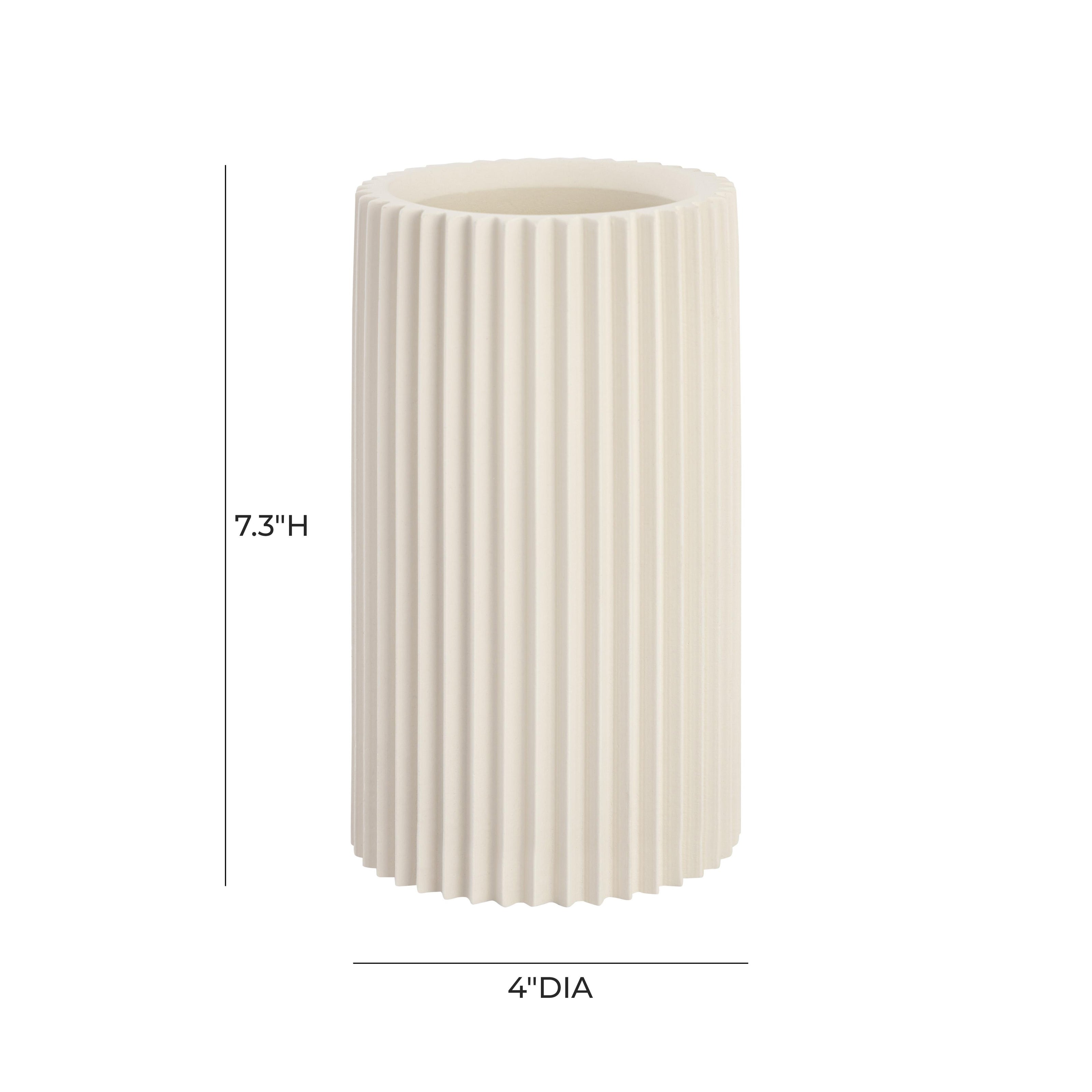 TOV Furniture Jenna Concrete Table Vase
