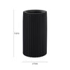 TOV Furniture Jenna Concrete Table Vase