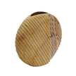 TOV Furniture Saava Shell Stone Vase in Sandstone