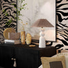 TOV Furniture Saava Ribbed Stone Vase in Sandstone