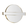 TOV Furniture Carri Gold Round Wall Mirror