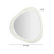 TOV Furniture Klaryss Boucle Triangular Mirror