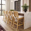 TOV Furniture Amara Rattan Counter Stool