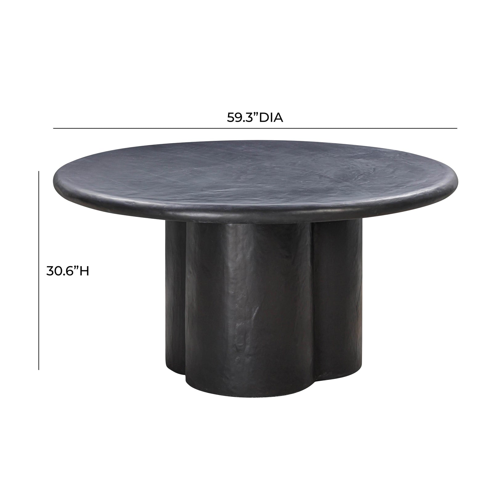 TOV Furniture Elika Outdoor Round Dining Table