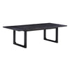 TOV Furniture Shiloh Black Ash Rectangular Dining Table