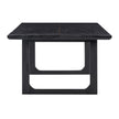 TOV Furniture Shiloh Black Ash Rectangular Dining Table