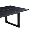 TOV Furniture Shiloh Black Ash Rectangular Dining Table