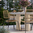 TOV Furniture Parcino Terrazzo Concrete Indoor / Outdoor Dining Table