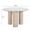 TOV Furniture Parcino Terrazzo Concrete Indoor / Outdoor Dining Table