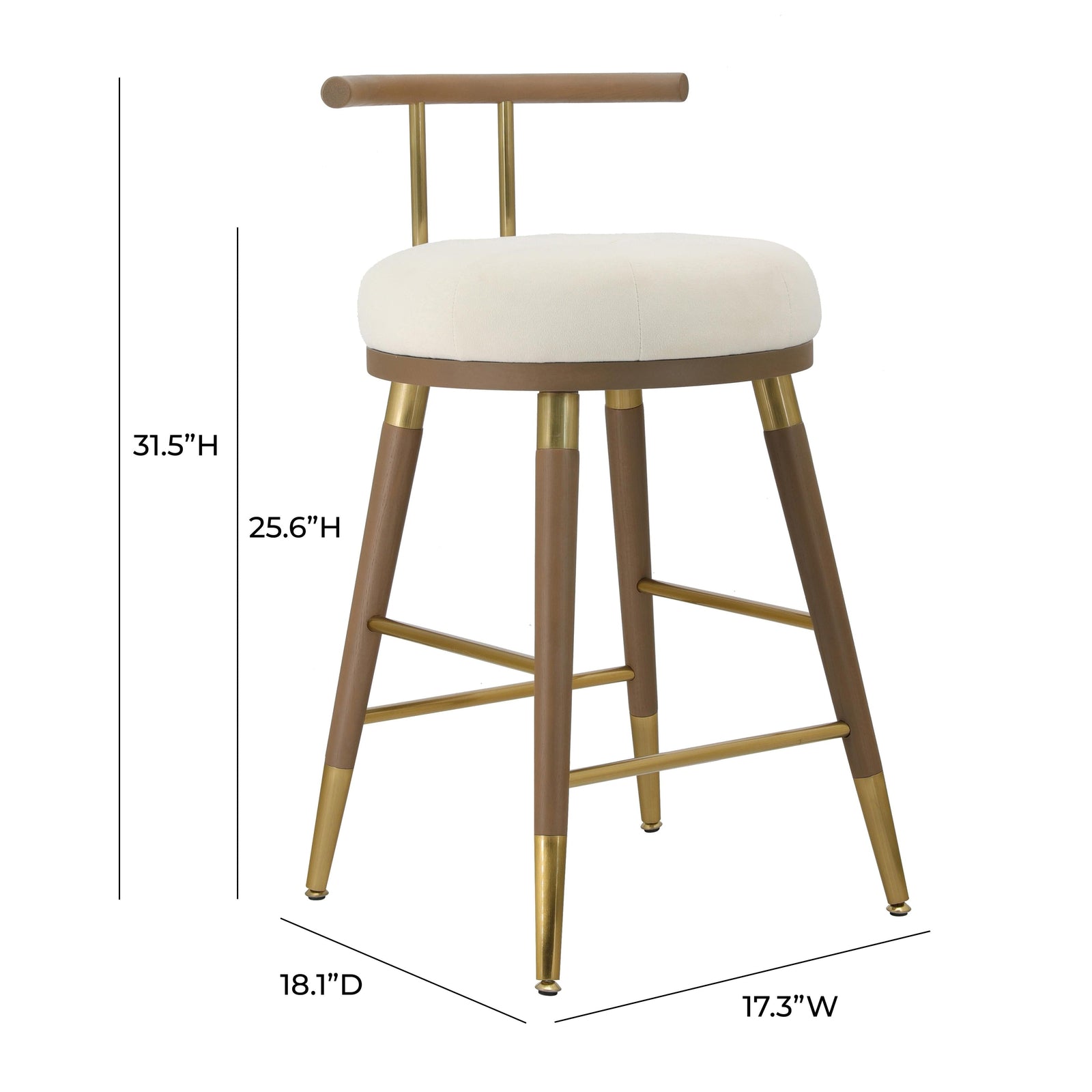 TOV Furniture Juniper Counter Stool