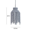 TOV Furniture Esther Beaded Pendant Lamp