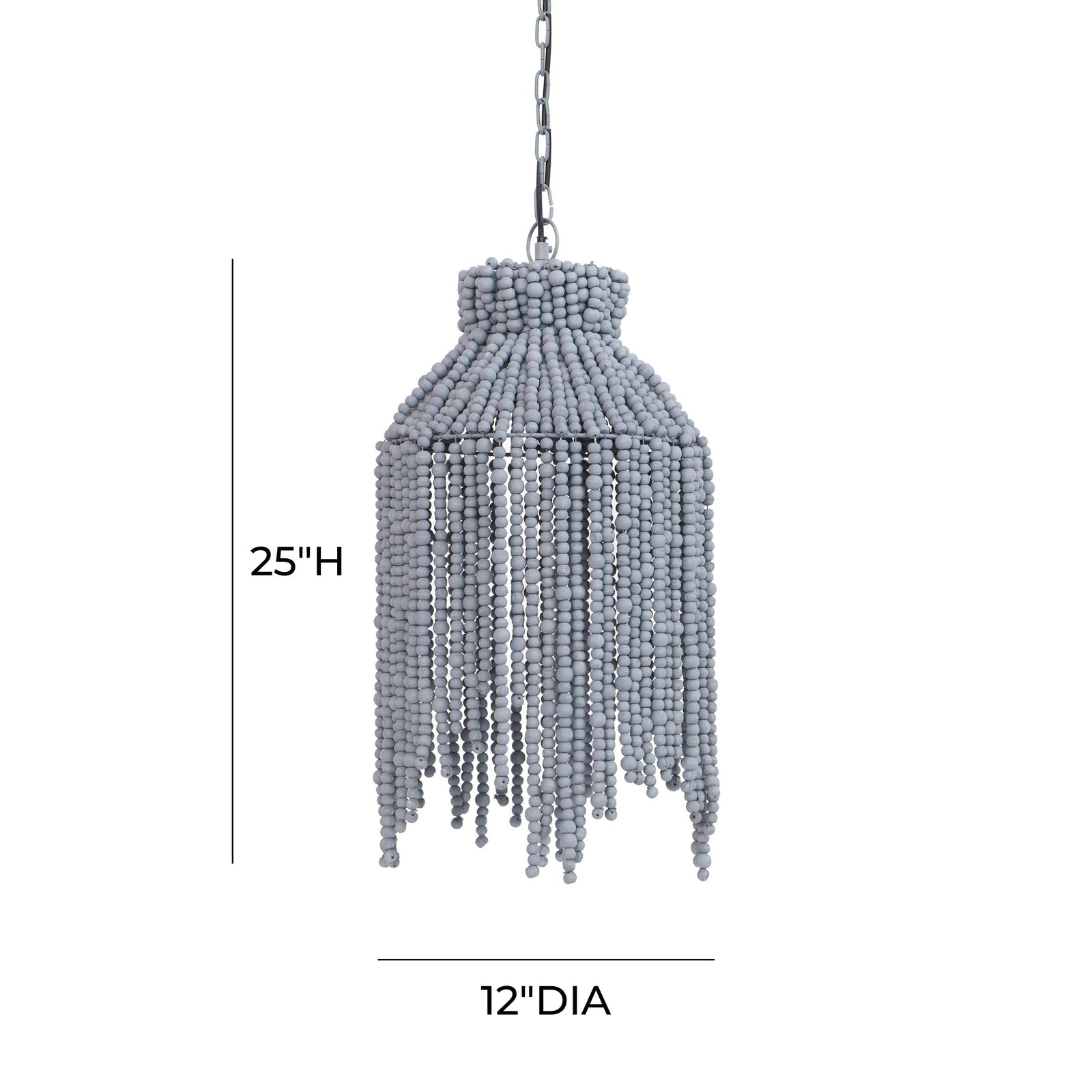 TOV Furniture Esther Beaded Pendant Lamp