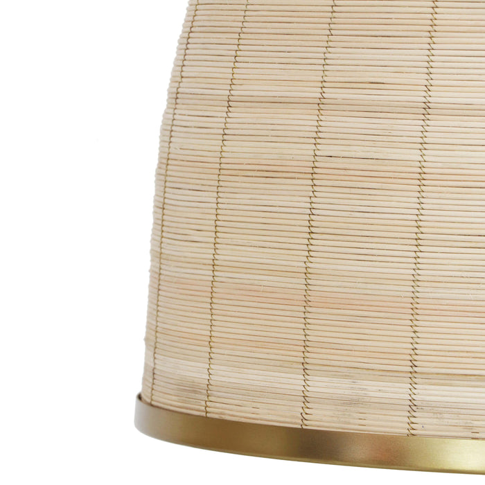 TOV Furniture Kelsey Rattan Pendant Lamp