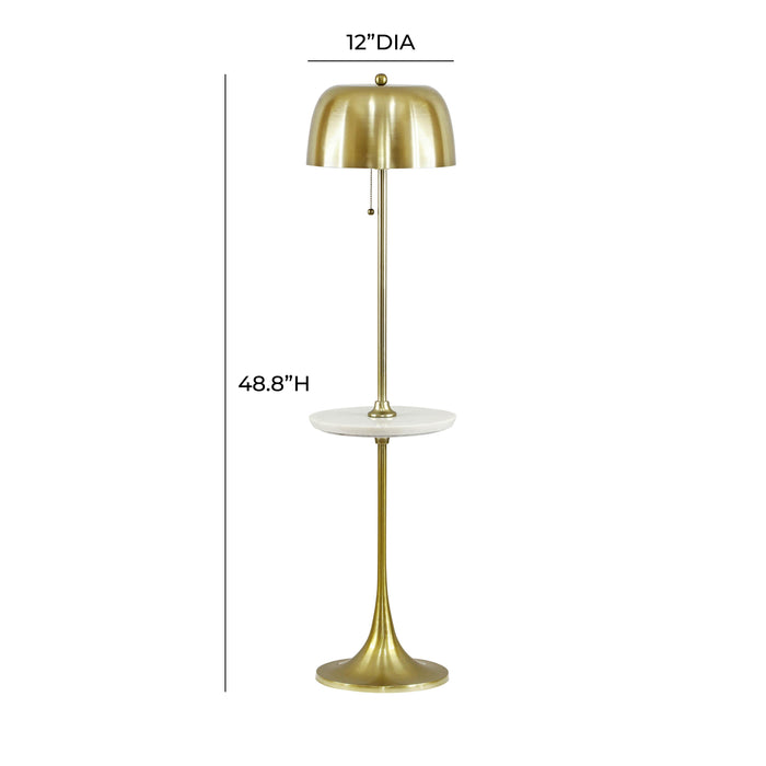 TOV Furniture Sienna Gold Floor Lamp