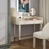 TOV Furniture Penelope Vegan Leather Wrapped Vanity Desk