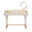 TOV Furniture Penelope Vegan Leather Wrapped Vanity Desk
