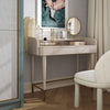 TOV Furniture Penelope Vegan Leather Wrapped Vanity Desk
