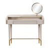 TOV Furniture Penelope Vegan Leather Wrapped Vanity Desk