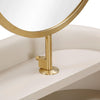 TOV Furniture Penelope Vegan Leather Wrapped Vanity Desk