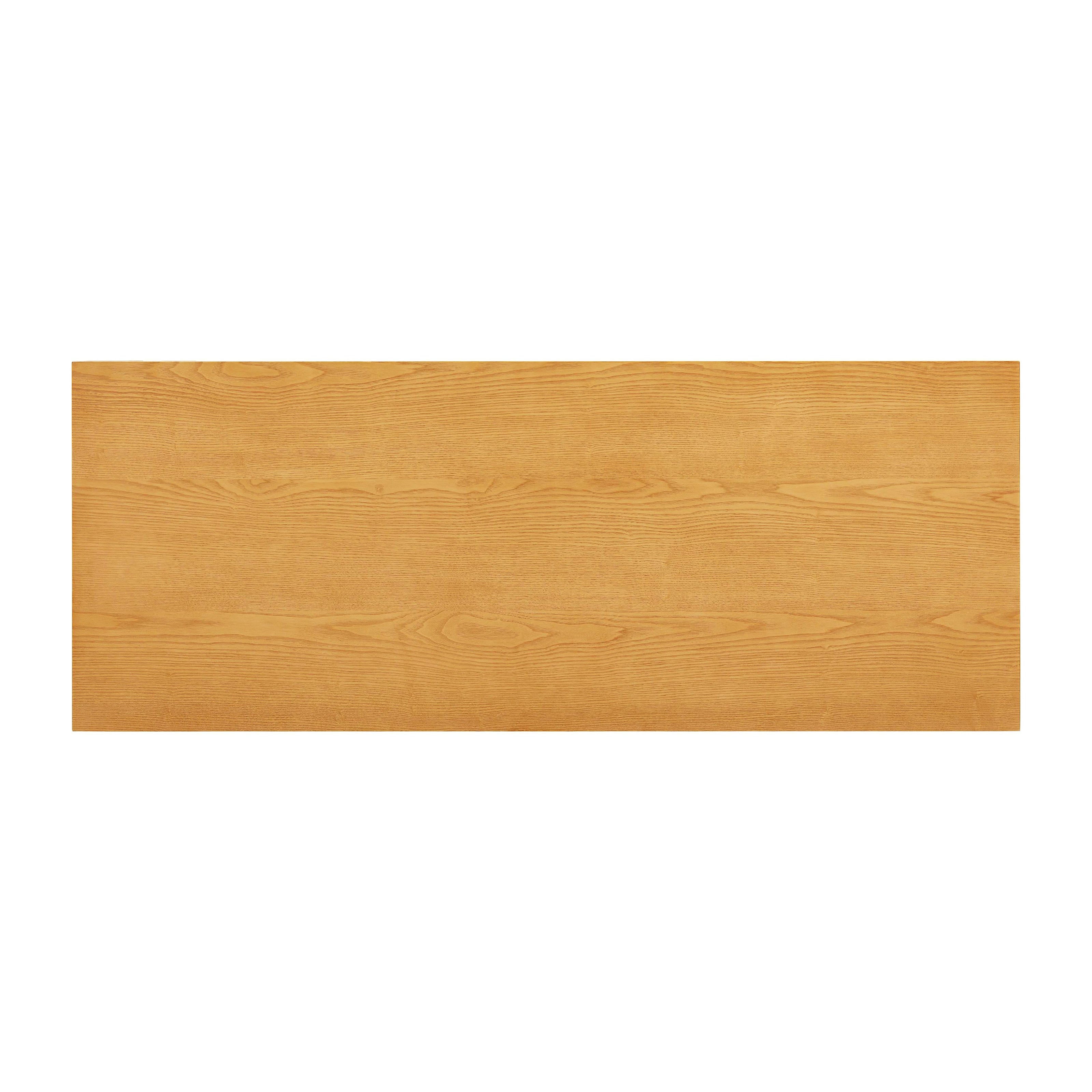 TOV Furniture Oodle Natural Ash 2-Drawer Desk