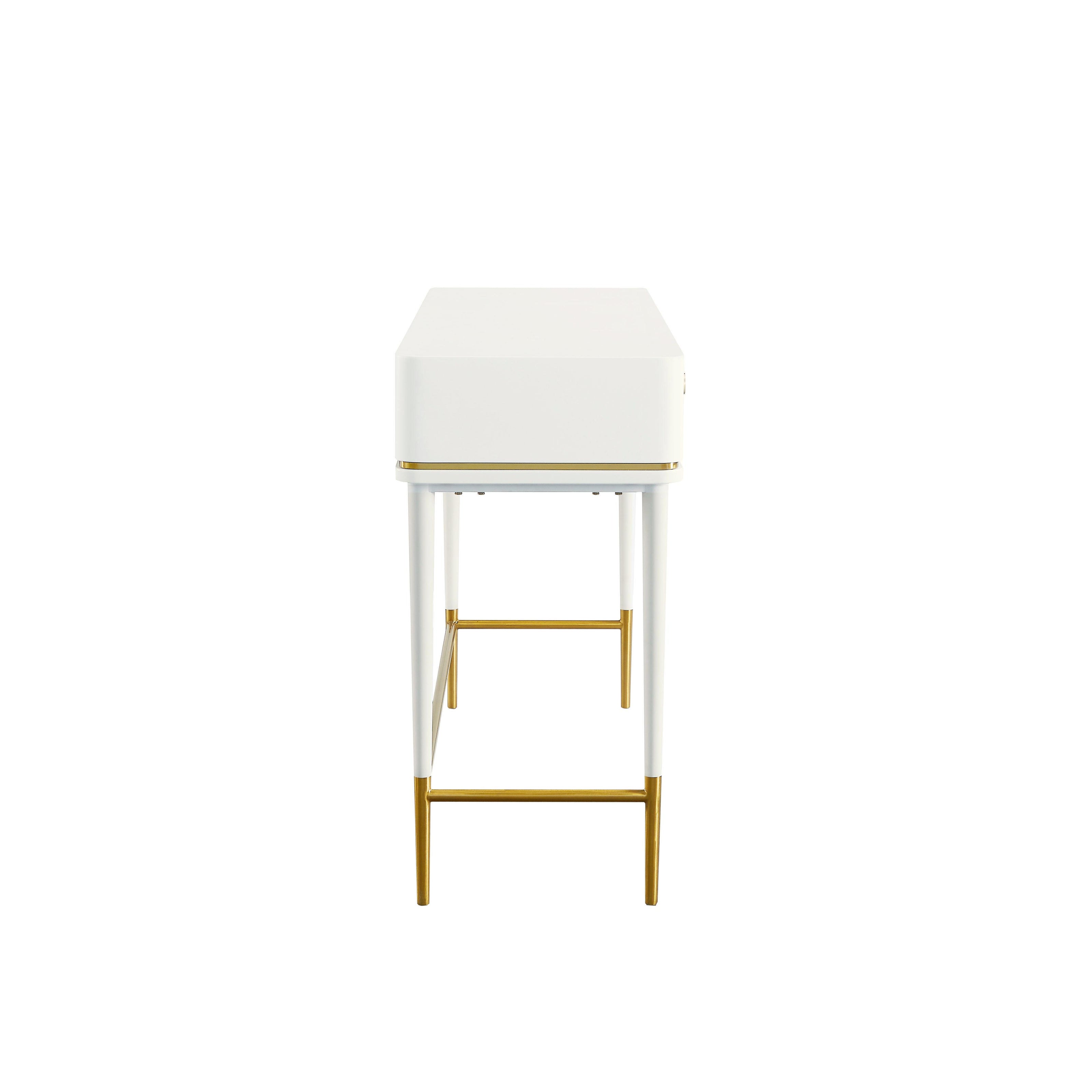 TOV Furniture Mariah Two Drawer Desk