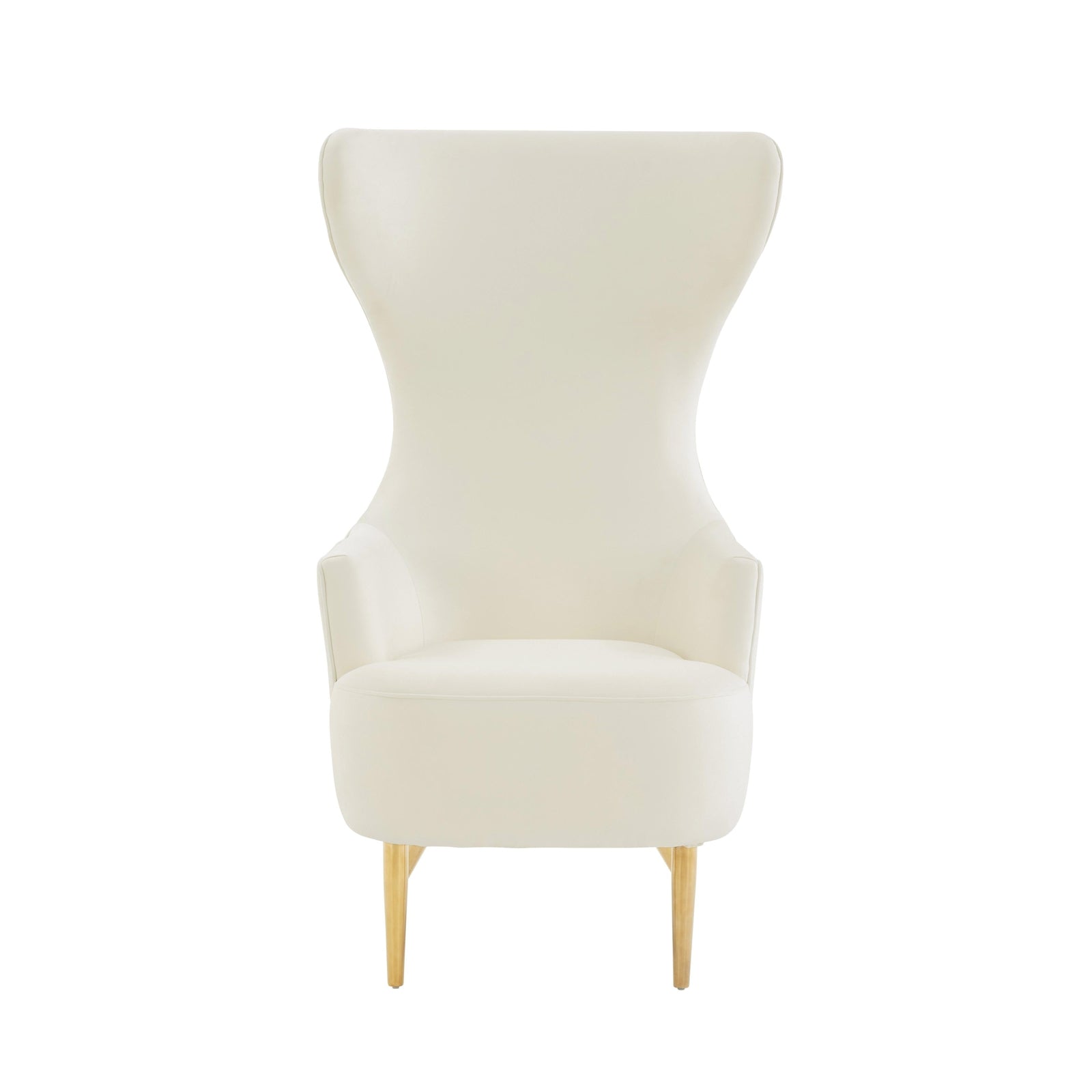 TOV Furniture Julia Channel Tufted Wingback Chair