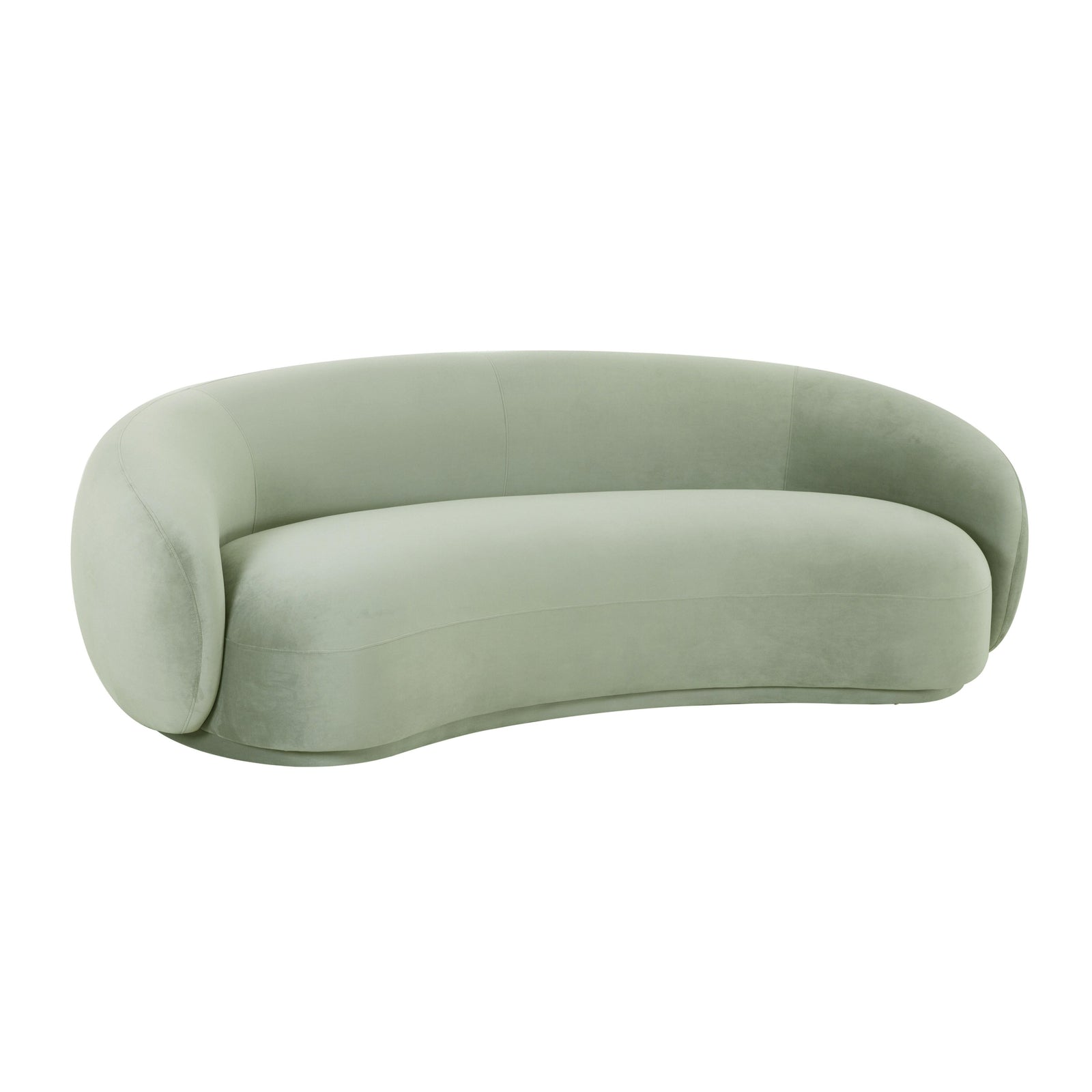 TOV Furniture Kendall Moss Green Velvet Sofa