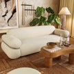 TOV Furniture Leyla Cream Boucle Sofa