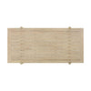 TOV Furniture Gata Light Teak Outdoor Rectangular Dining Table
