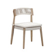 TOV Furniture Gata Cream Outdoor Dining Chair - Set of 2