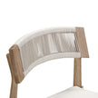TOV Furniture Gata Cream Outdoor Dining Chair - Set of 2
