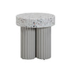 TOV Furniture Clover Faux Terrazzo Indoor / Outdoor Round Side Table