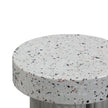 TOV Furniture Clover Faux Terrazzo Indoor / Outdoor Round Side Table