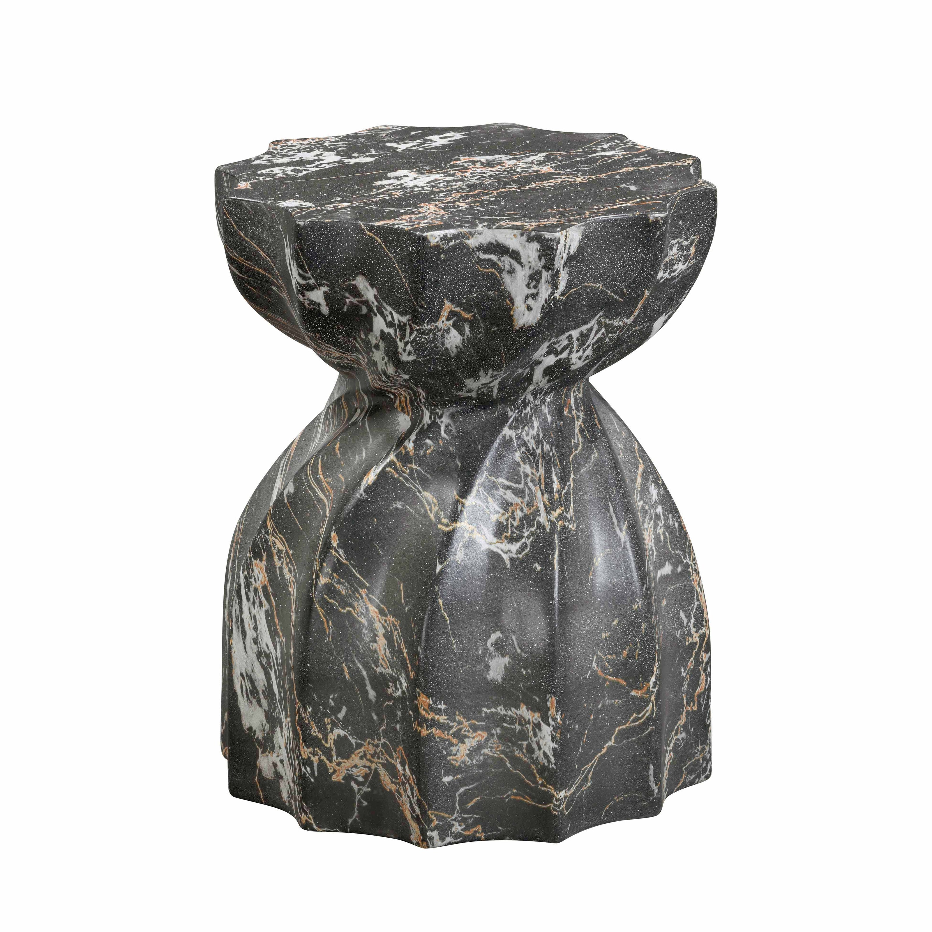 TOV Furniture Turin Indoor / Outdoor Concrete Stool