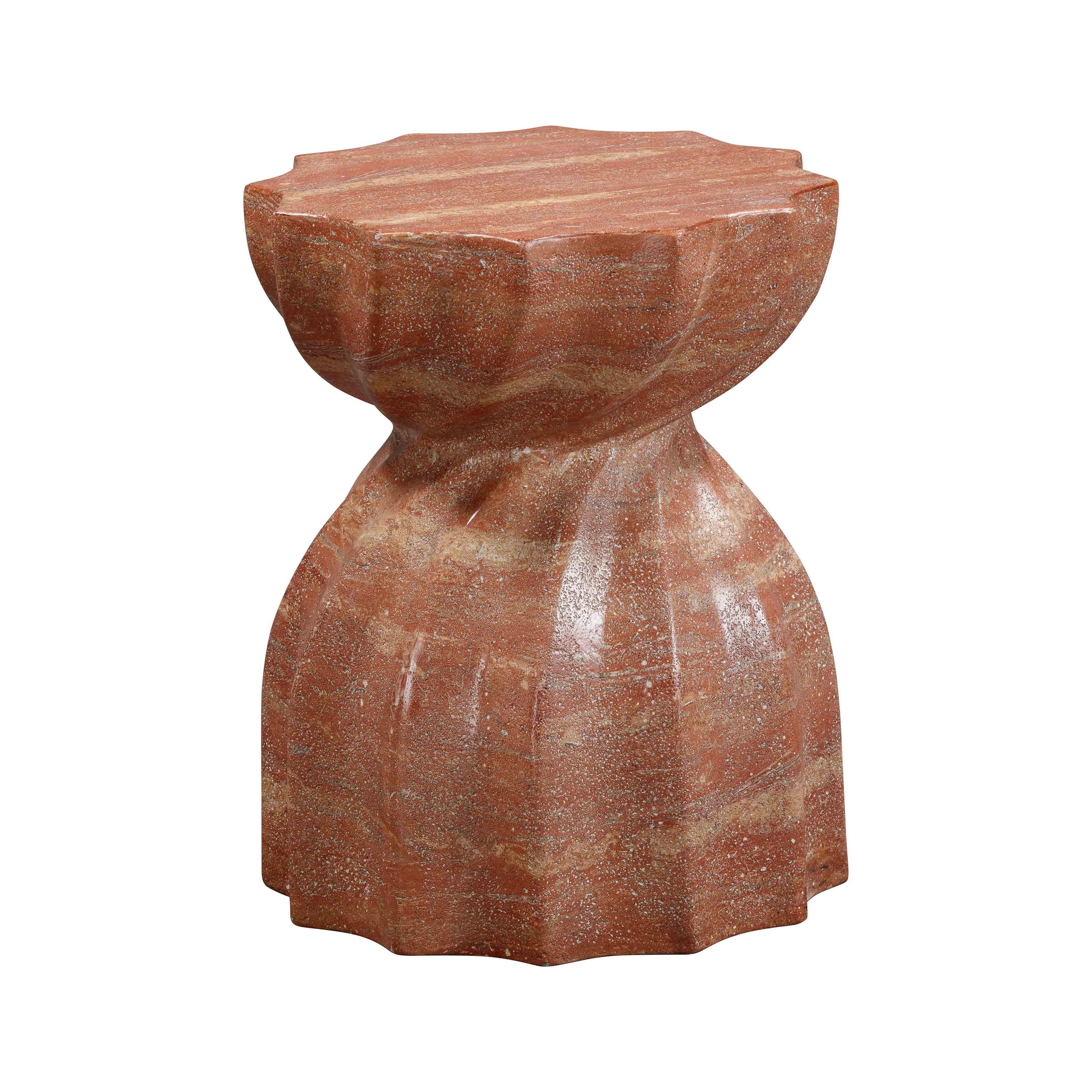 TOV Furniture Turin Indoor / Outdoor Concrete Stool
