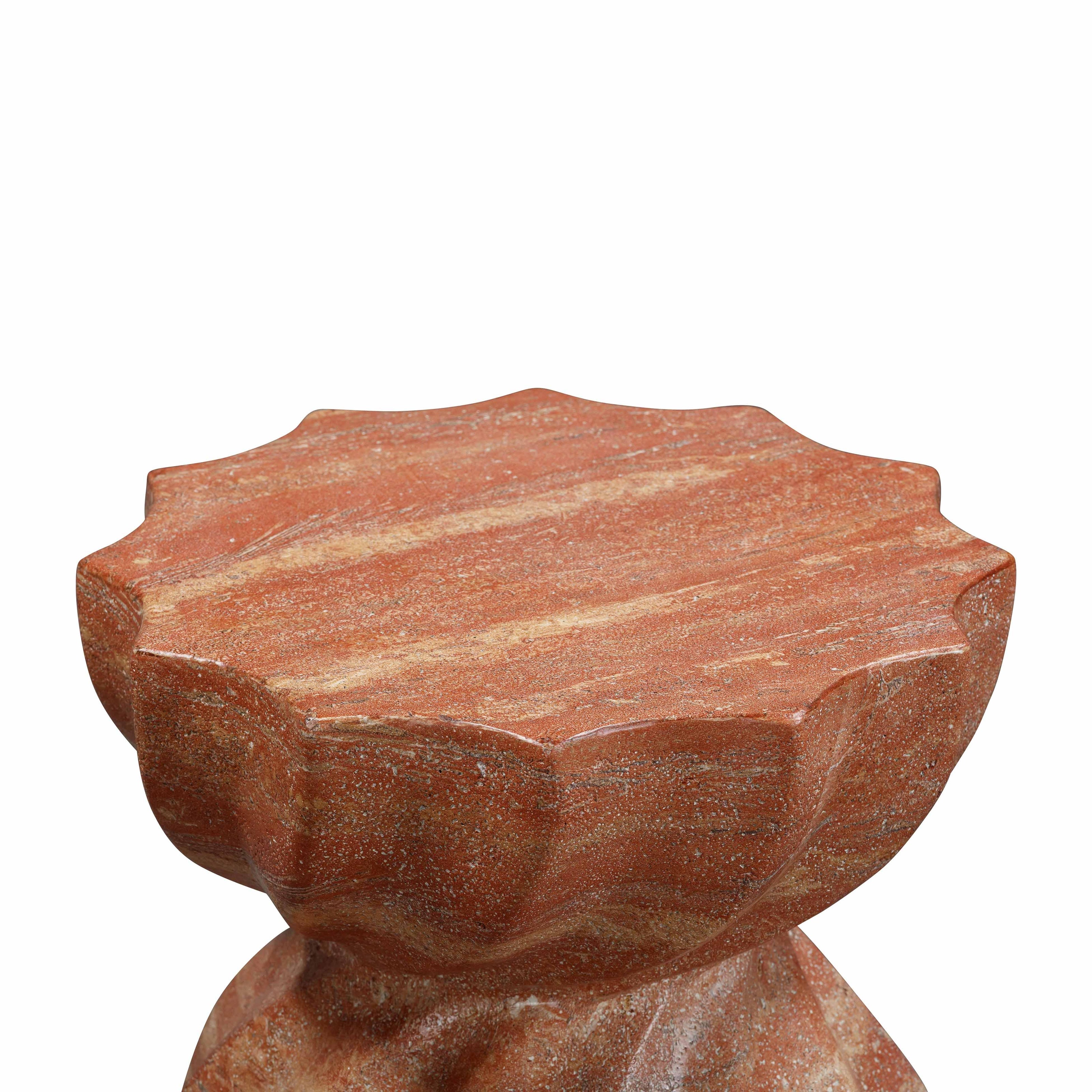 TOV Furniture Turin Indoor / Outdoor Concrete Stool
