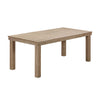 TOV Furniture Cassie Natural Rectangular Outdoor Dining Table