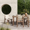 TOV Furniture Cassie Natural Rectangular Outdoor Dining Table