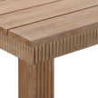 TOV Furniture Cassie Natural Rectangular Outdoor Dining Table