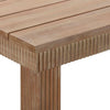 TOV Furniture Cassie Natural Rectangular Outdoor Dining Table